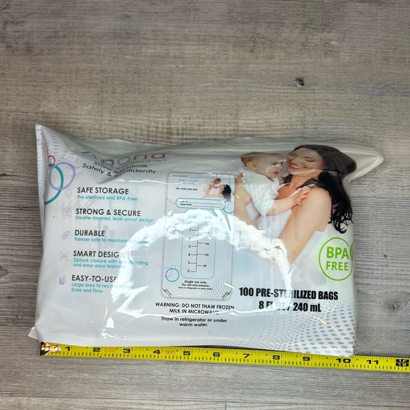 Maternity Essentials Abana store breastmilk 100 pre-sterilized bags - Picture 4 of 4